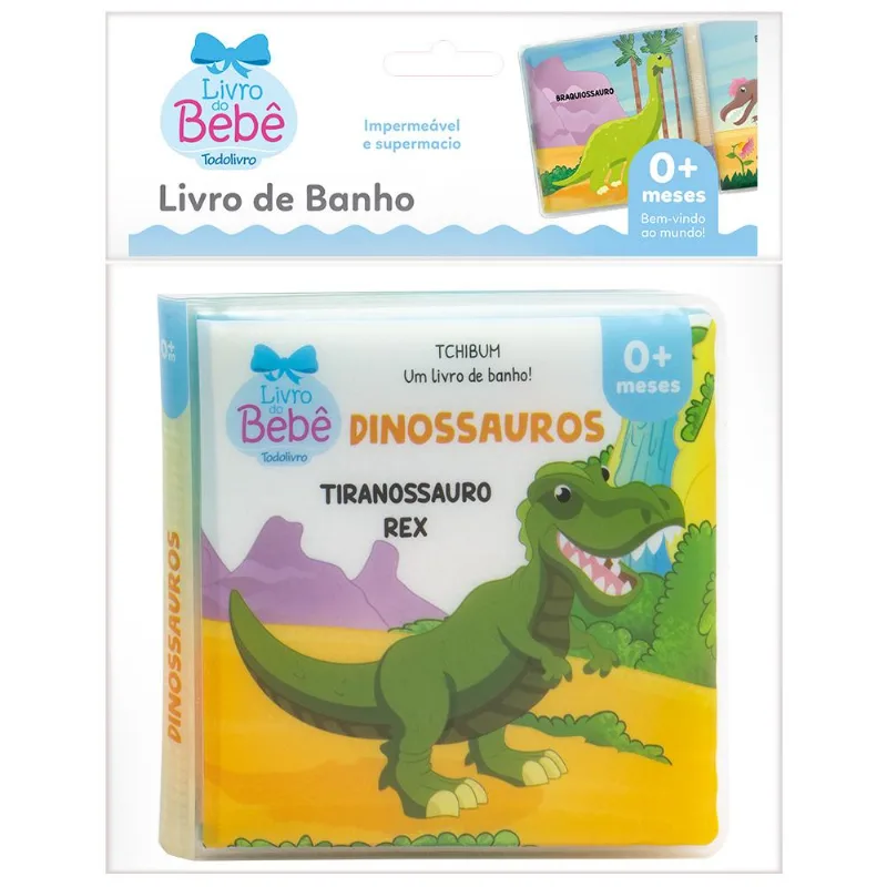 Tchibum – Um livro de banho! Dinossauros