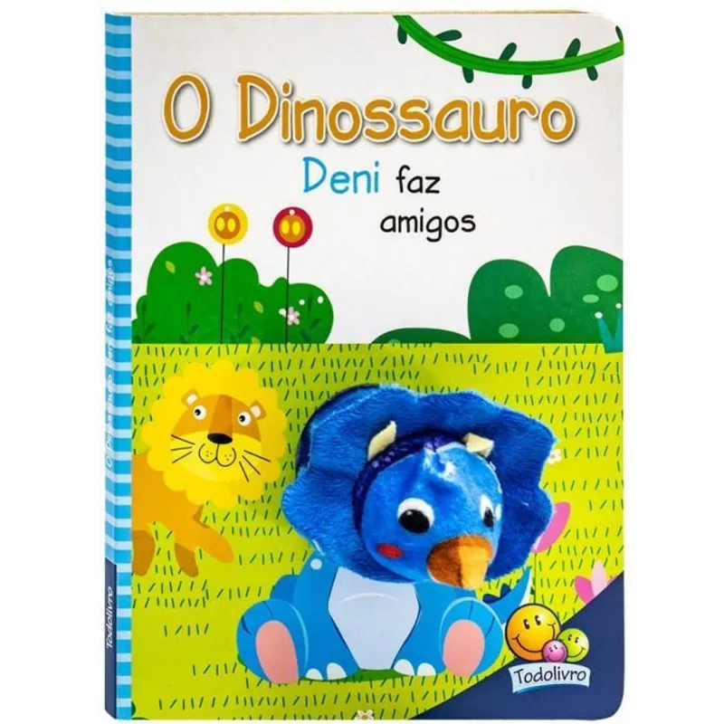 Dedinhos Fantoches - O Dinossauro Deni Faz Amigos