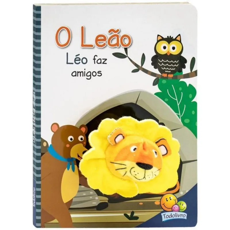 Dedinhos Fantoches - O Leão Léo Faz Amigos