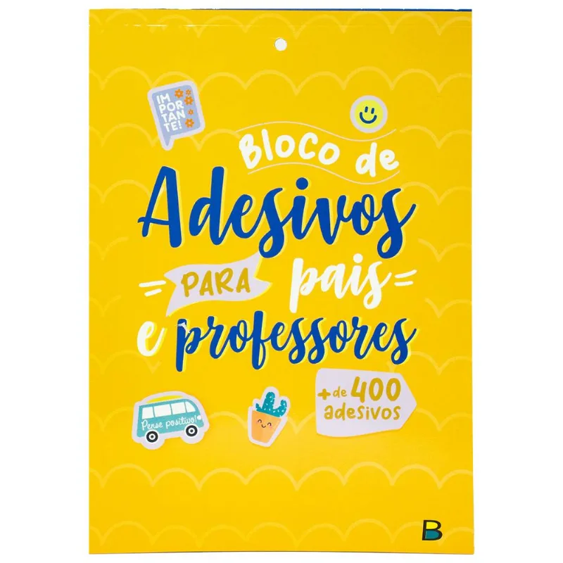 Bloco de adesivos para pais e professores AM