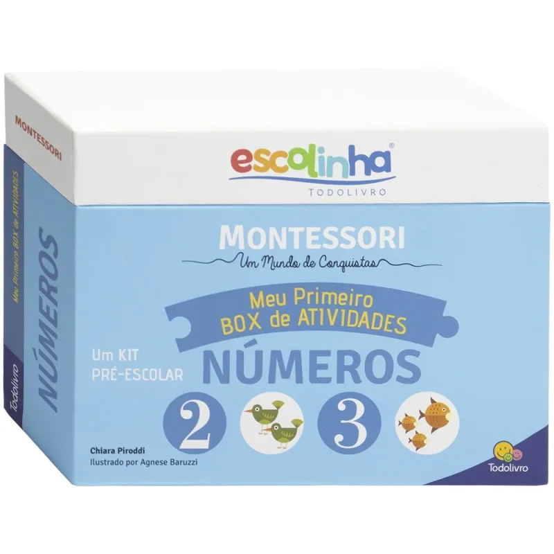 Escolinha Montessori Meu P Box De Atividades: Números - LC - Livros