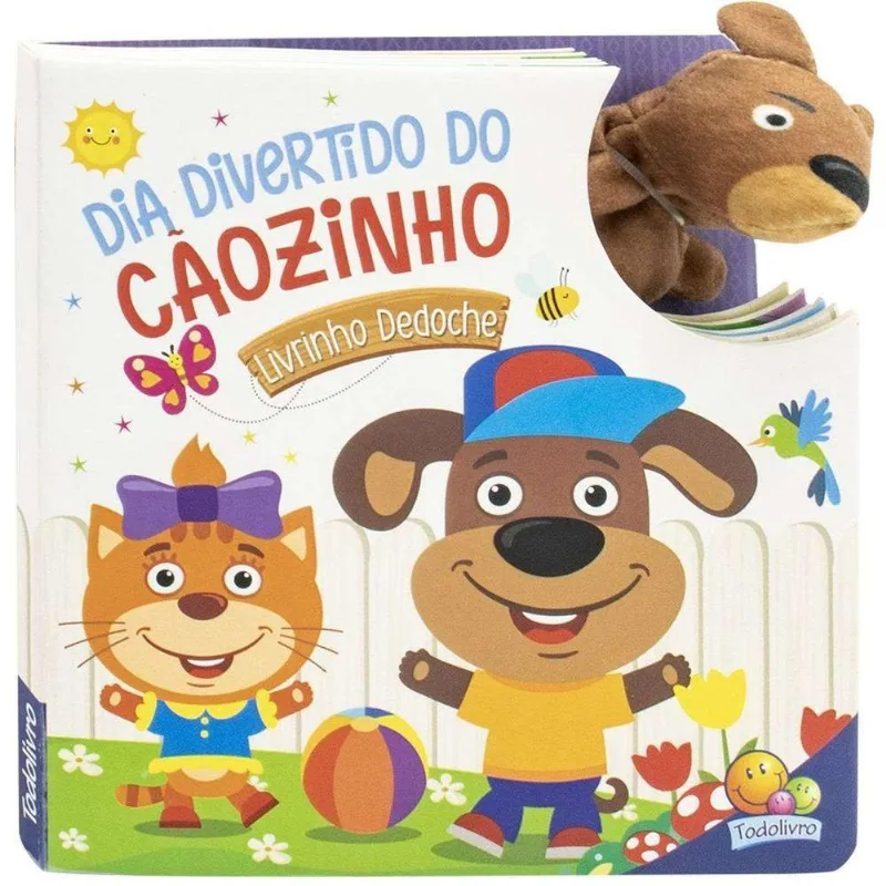 Livrinho Dedoche Dia Divertido Do Cãozinho