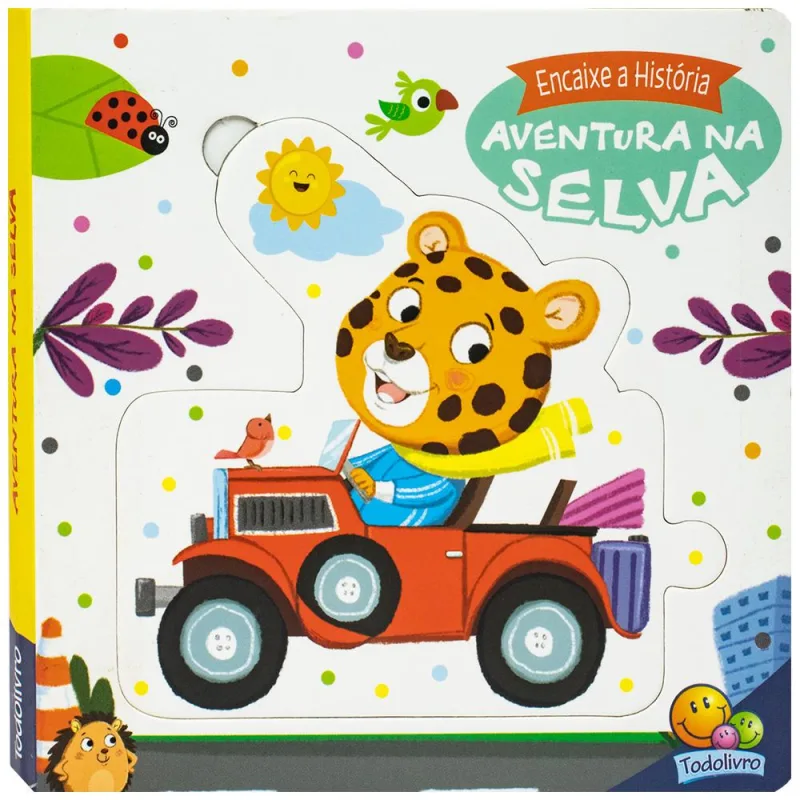 Encaixe A História - Aventura Na Selva - LC - Livros