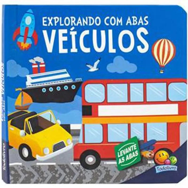 Livro Explorando Com Abas: Veículos Todolivro (MP)
