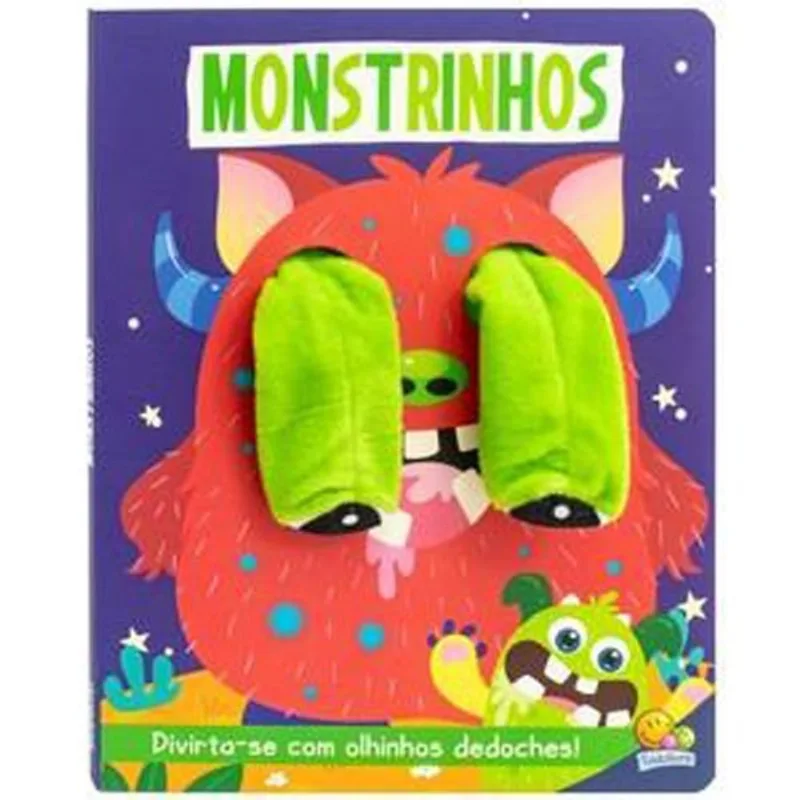 Livro Olhinhos Dedoches: Monstrinhos Todolivro (MP)