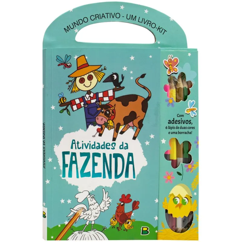 Mundo Criativo - Um Livro Kit - Atividades Da Fazenda - LC - Livros