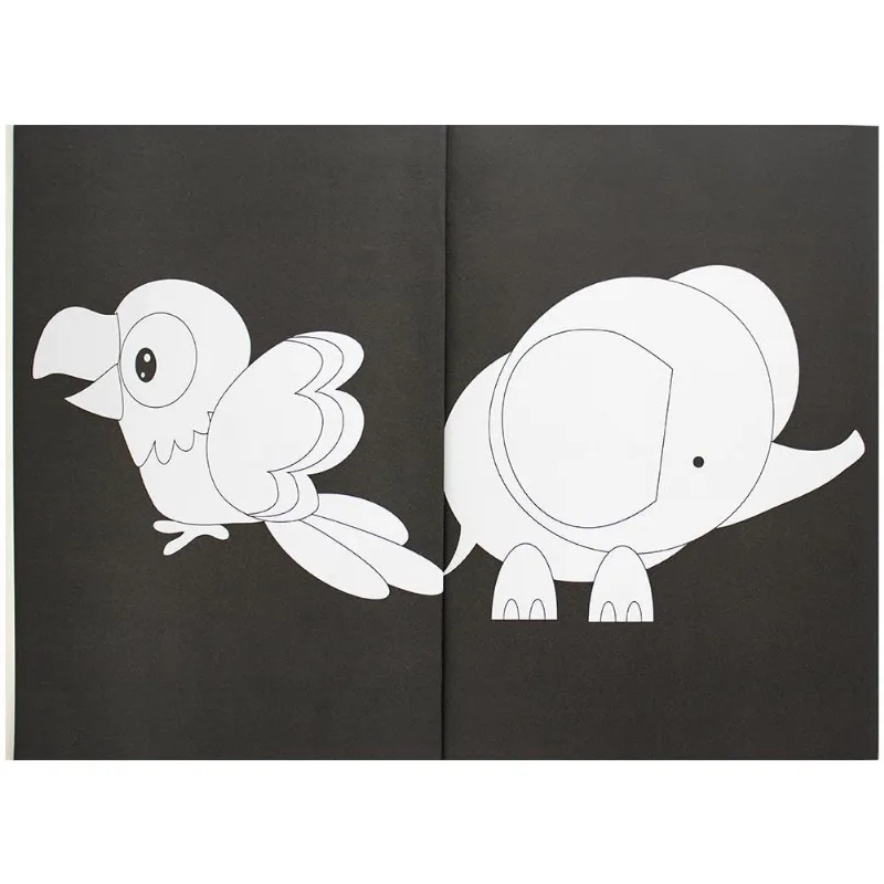 Escolha Seu Tema - Livro Infantil De Colorir Neon - Selva