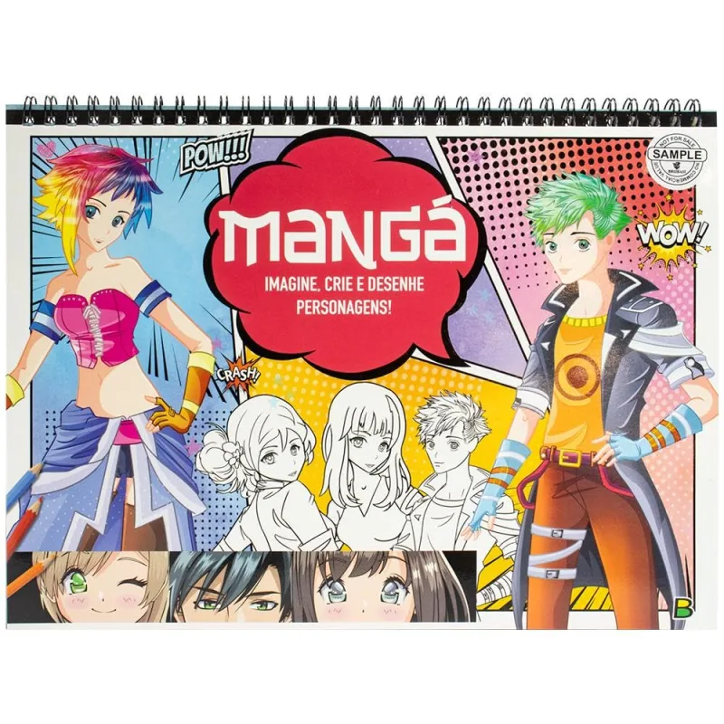 Mangá - Imagine E Crie: Rosa - LC - Livros