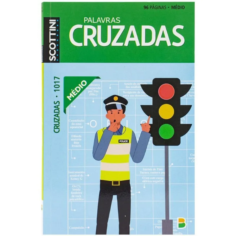 LIVRO SCOTTINI CRUZADAS (96P) N.1017 (MÉDIO) (MP) - BRASILEITURA