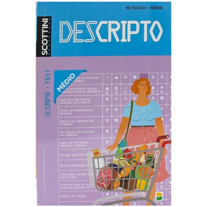 LIVRO SCOTTINI DESCRIPTO (96P) N.1011 (MÉDIO) (MP) - BRASILEITURA
