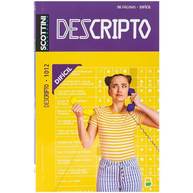 LIVRO SCOTTINI DESCRIPTO (96P) N.1012 (DIFÍCIL) (MP) - BRASILEITURA