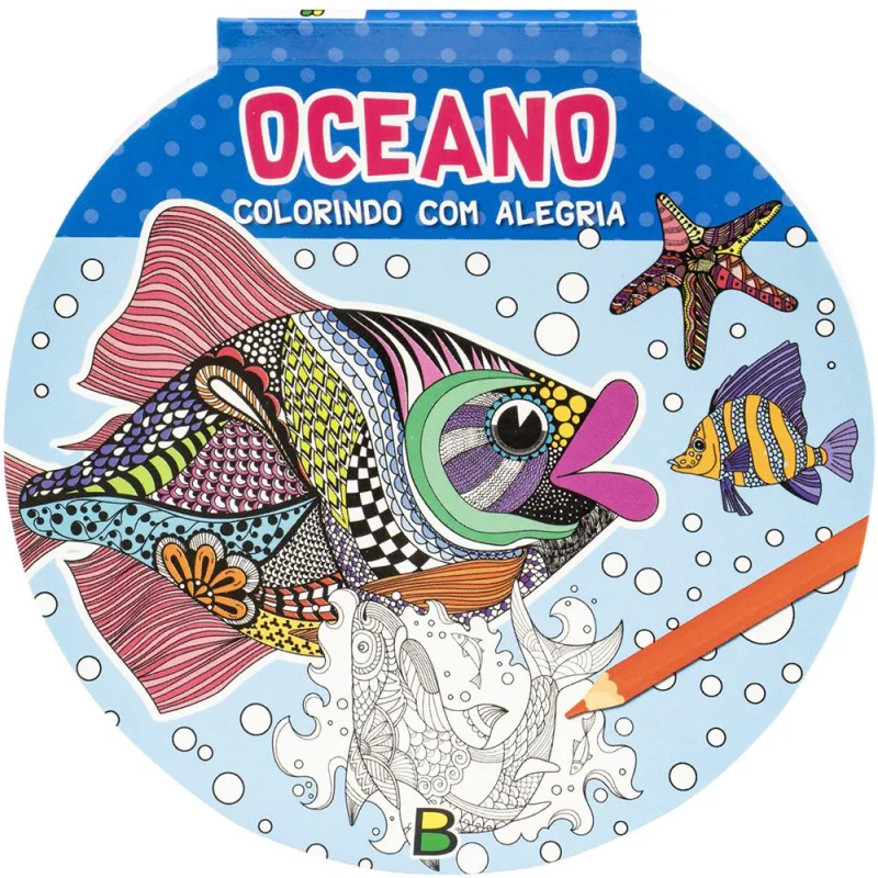 Colorindo Com Alegria - Oceano - LC