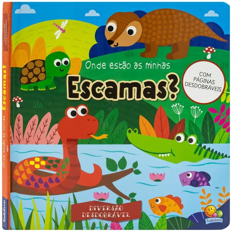 Diversão Desdobrável: Onde Estão As Minhas Escamas? - LC - Livros
