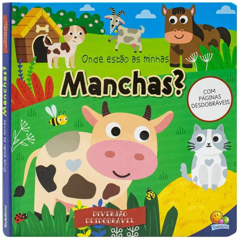 Diversão Desdobrável: Onde Estão As Minhas Manchas? - LC - Livros