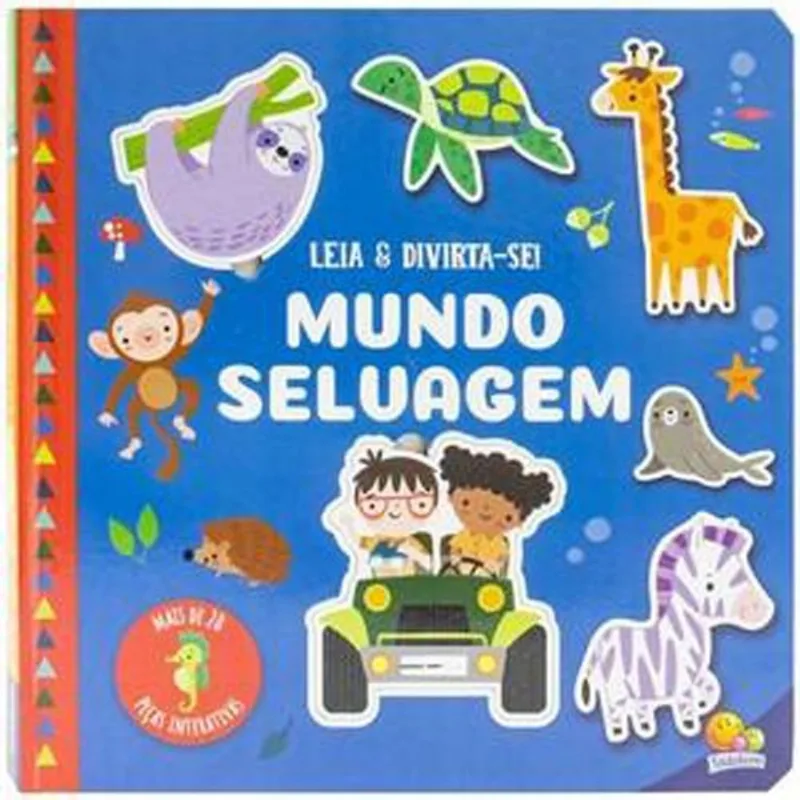 Livro Leia & Divirta-se! Mundo Selvagem Todolivro (MP)