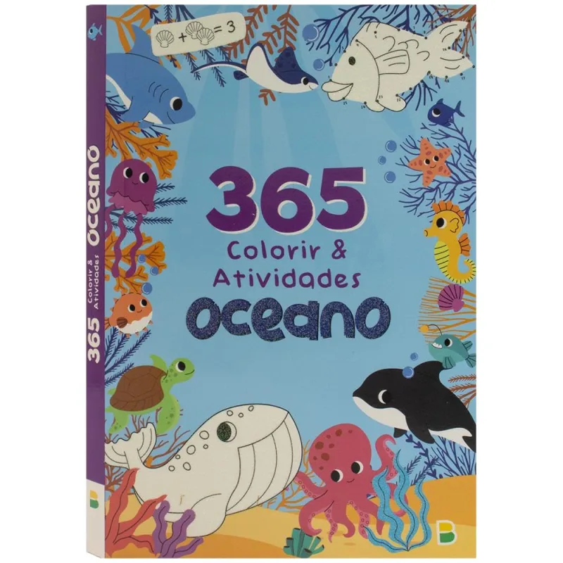 365 Oceano - Colorir E Atividades - LC - Livros