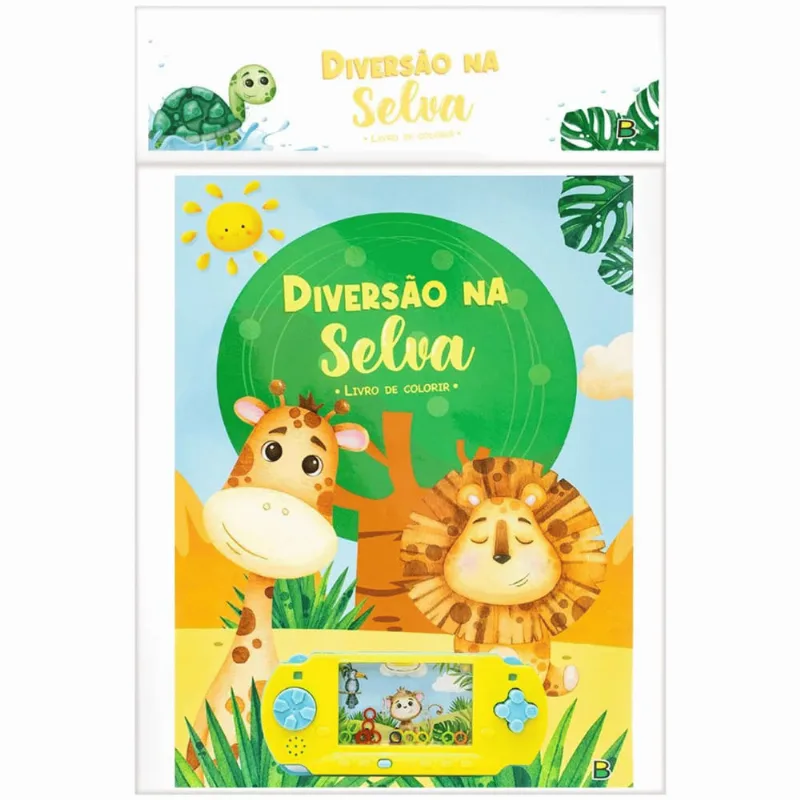 Livro Diversão com Água - Todolivro - DIVERSAO NA SELVA