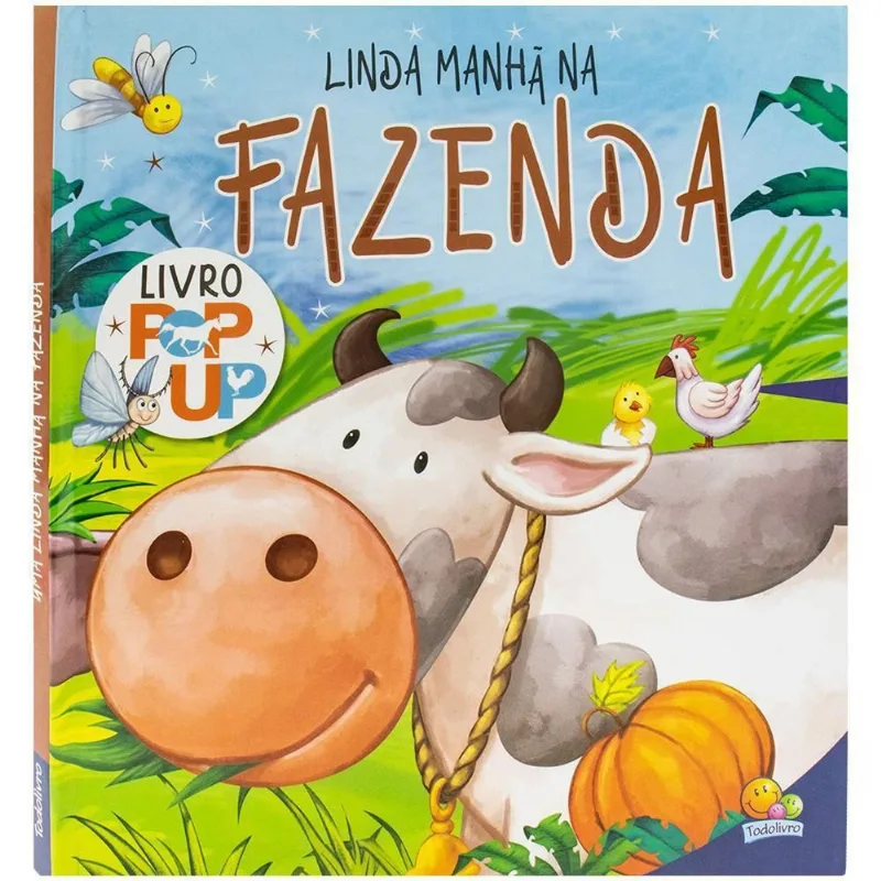LIVRO ANIMAIS EM MOVIMENTO: UM POP-UP: LINDA MANHÃ NA FAZENDA (MP) - TOD OLIVRO