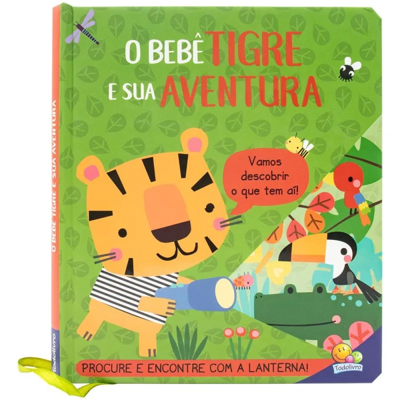 Lanterna Divertida: O Bebê Tigre E Sua Aventura - LC - Livros