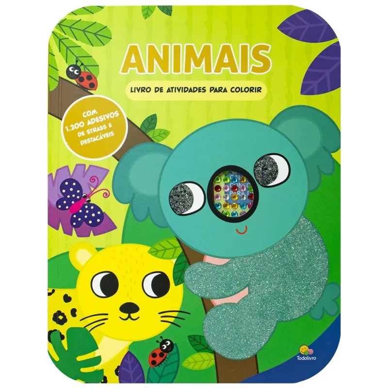 Adesivos Brilhantásticos - Animais - LC - Livros