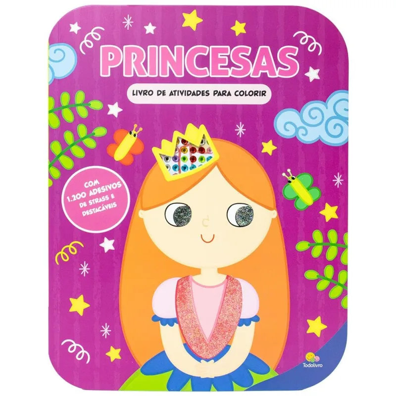 Adesivos Brilhantásticos - Princesas - LC - Livros