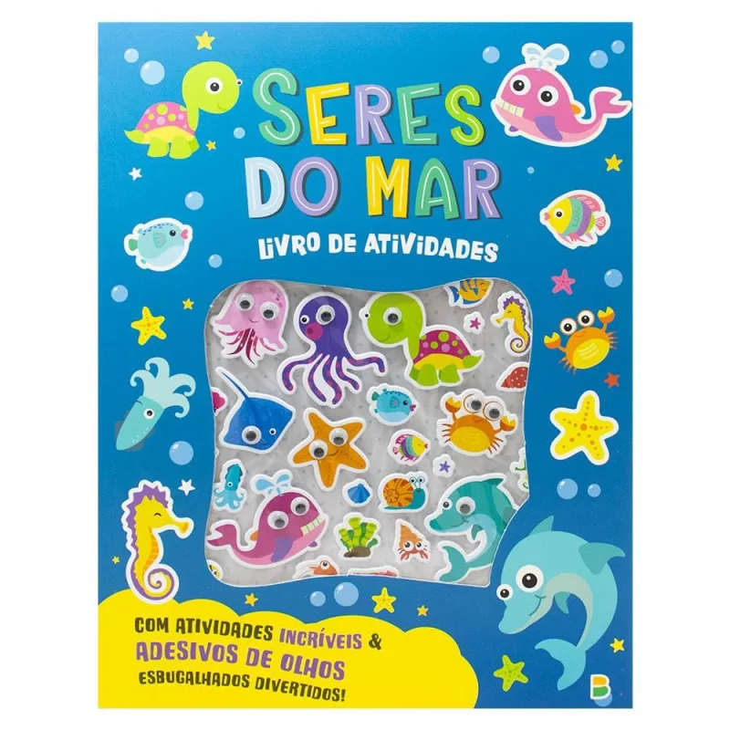 Olhinhos Doidinhos - Atividades E Adesivos: Seres Do Mar - LC - Livros