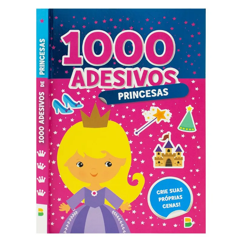 1000 Adesivos Incriveis: Princesas