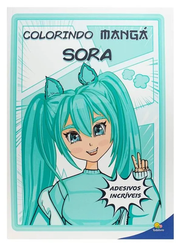 Colorindo Mangá: Sora - LC - Livros