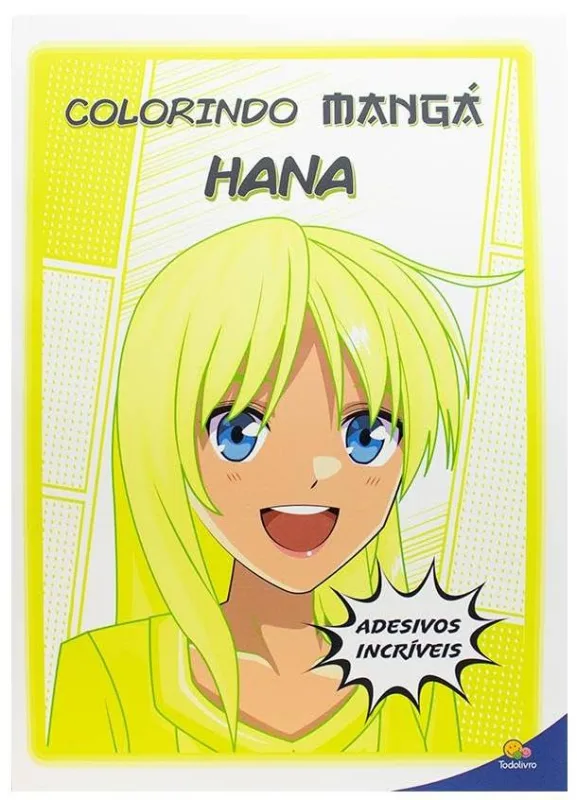 Colorindo Mangá: Hana - LC - Livros