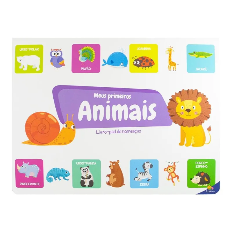 Livro-Pad De Nomeação: Meus Primeiros Animais