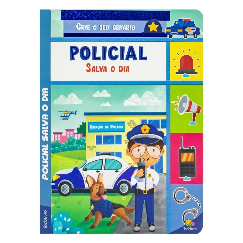 Crie O Seu Cenário! Policial Salva O Dia