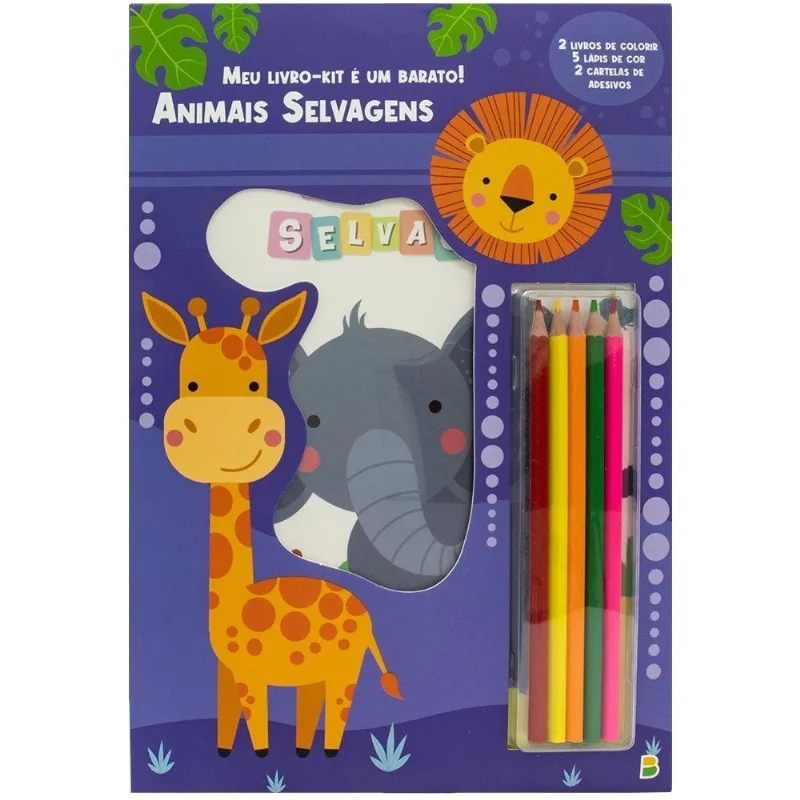 Meu Livro É Um Barato! Animais Selvagens