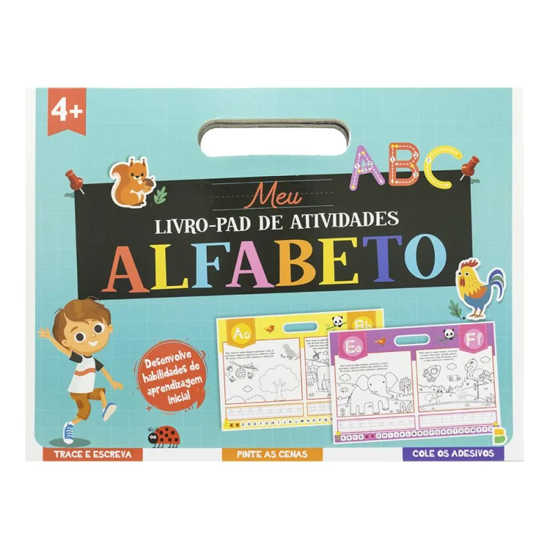 Meu Livro-Pad De Atividades - Alfabeto - LC - Livros