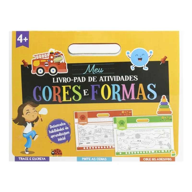 Meu Livro-Pad De Atividades - Cores E Formas - LC - Livros