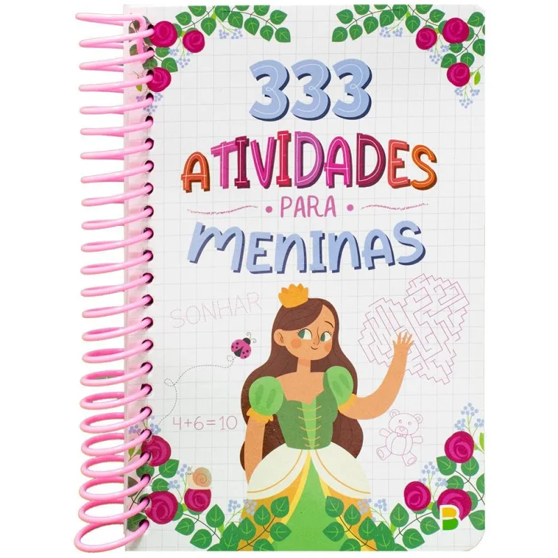 333 Atividades Meninas - Espiral - LC - Livros