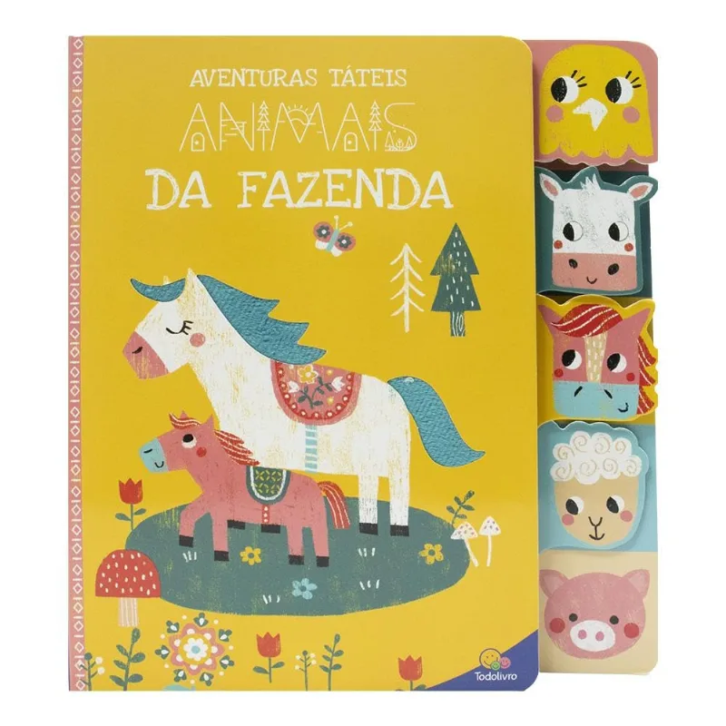 Aventuras Táteis: Animais Da Fazenda