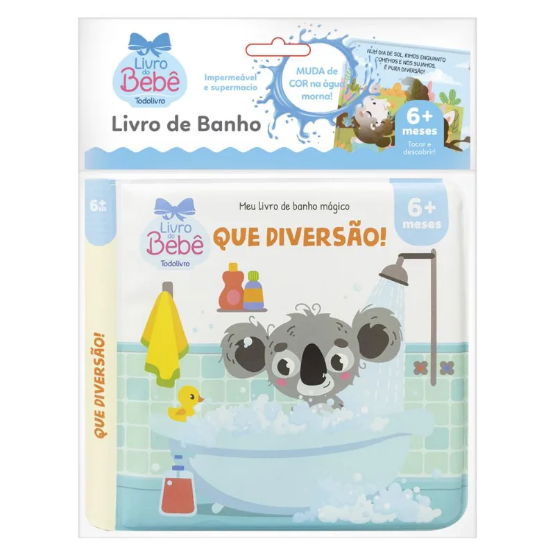 MEU LIVRO DE BANHO MAGICO - QUE DIVERSÃO