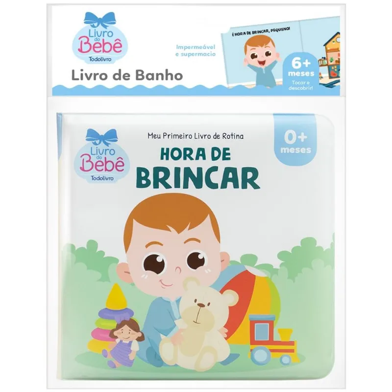 Meu Primeiro Livro De Rotina: Hora De Brincar - Todolivro