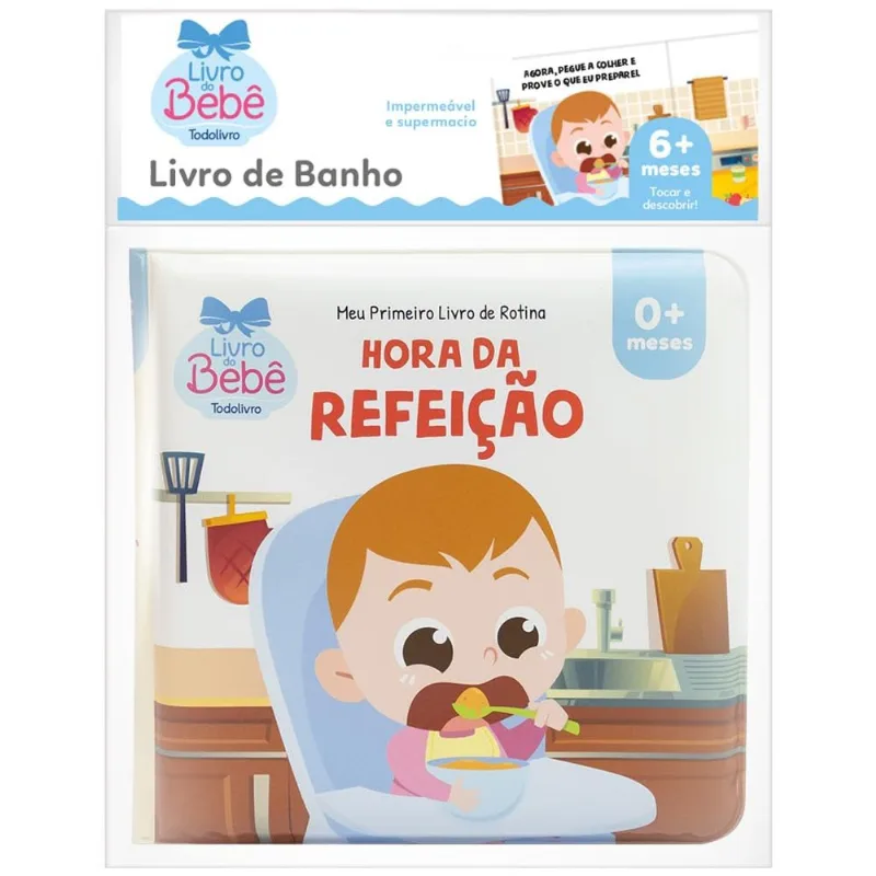Meu Primeiro Livro De Rotina: Hora Da Refeição - Todolivro