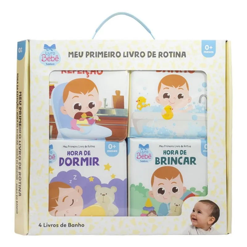 Box Meu Primeiro Livro De Rotina