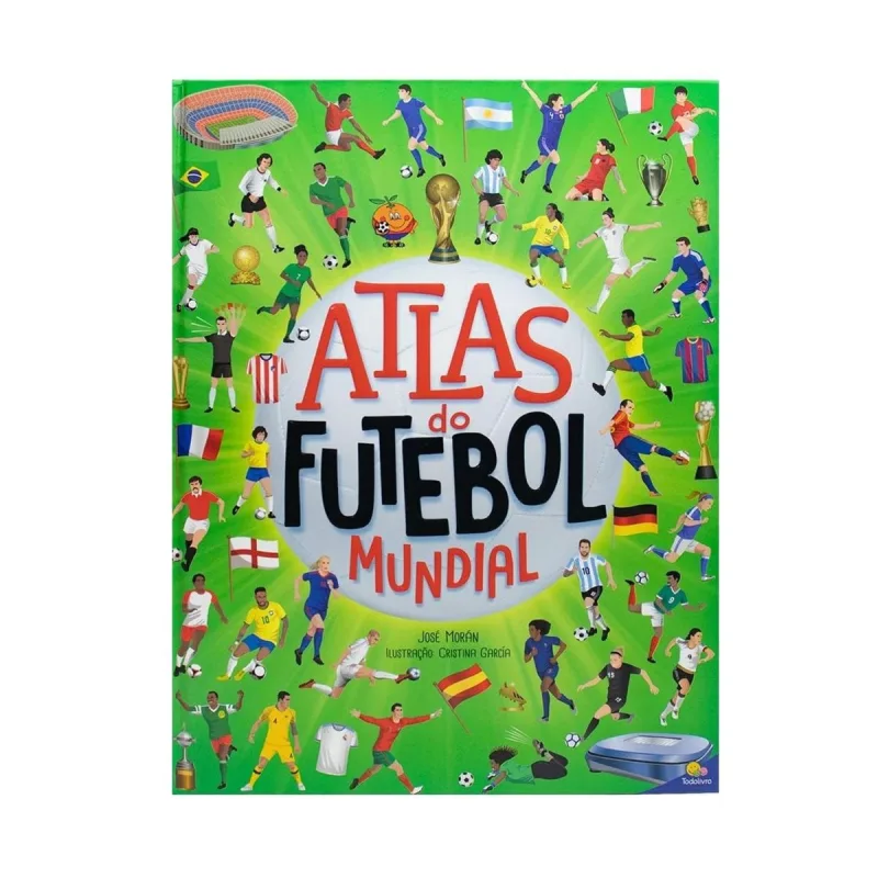 Livro Catavento Atlas do Futebol Mundial - Catavento - Utilidades E Casa