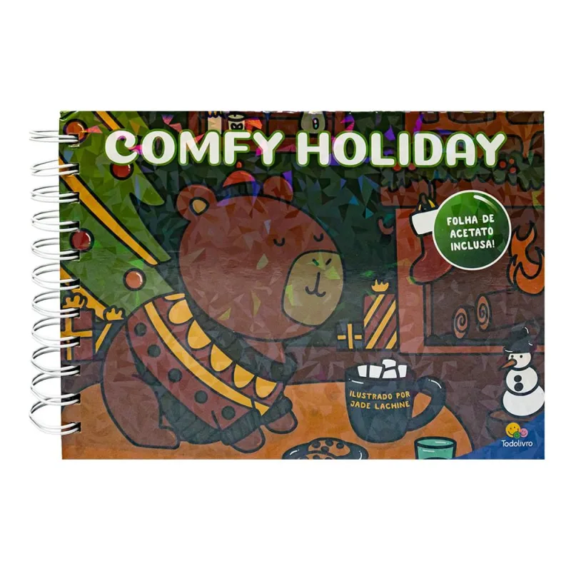 Sweet Coloring Book by Jade: Comfy Holiday - Todolivro - Livros