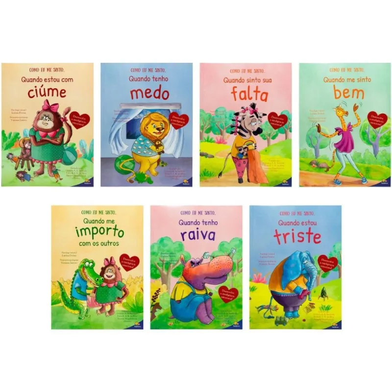 Livro Infantil Ilustrado Como ME Sinto II 20X27 36P 7TI PCT.C/07 - Todolivro - Livros