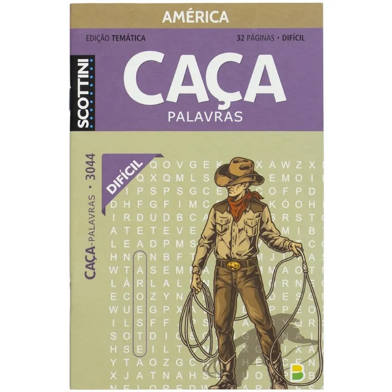 Scottini Caça Curiosidades Da America - 3044 Difícil
