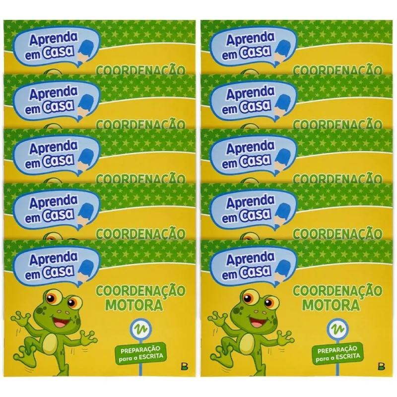 Livro Caligrafia Aprenda em Casa Cood.motora 14 PCT.C/10 - Todolivro - Livros