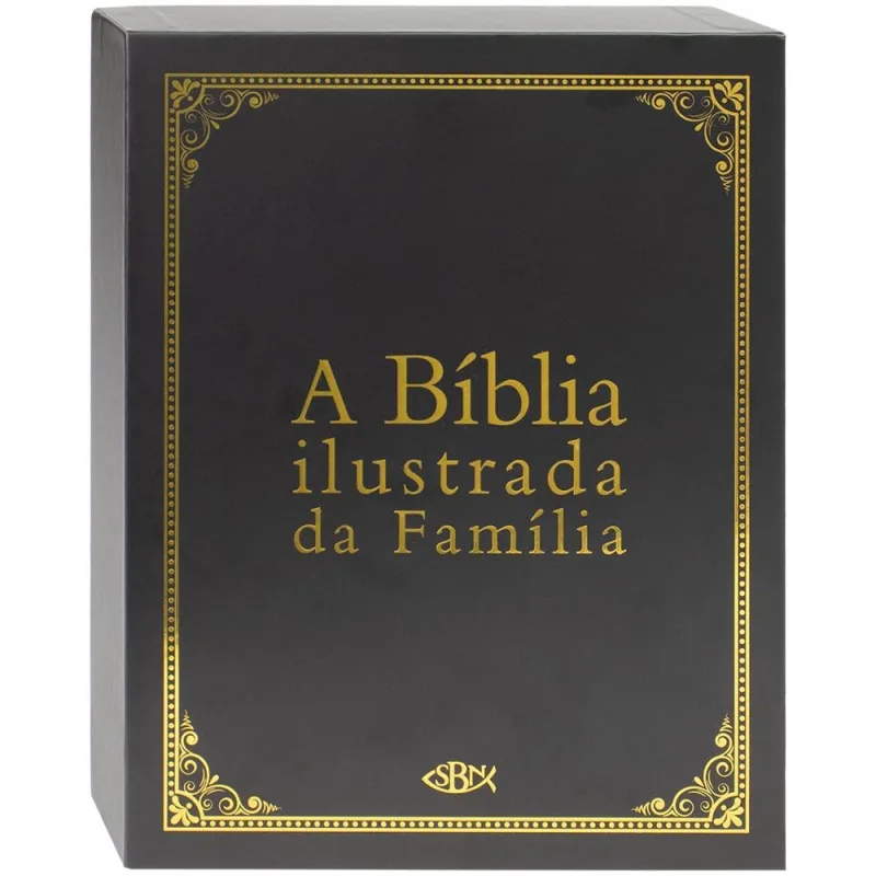 Bíblia Ilustrada Da Família - Edição Especial - Preta - LC - Livros
