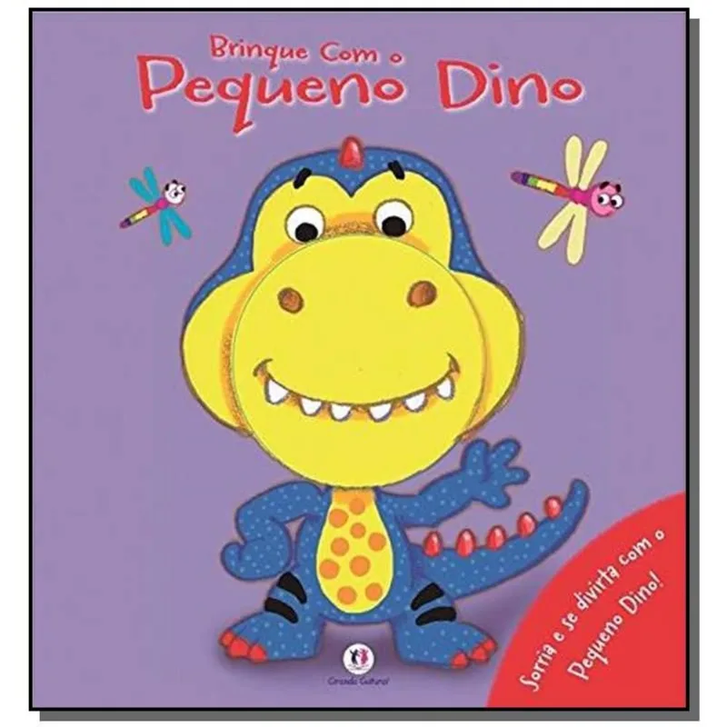 Brinque Com O Pequeno Dino - Livro Fantoche