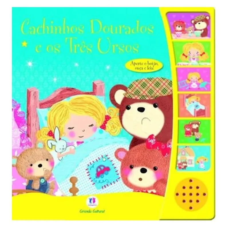 Livro Infantil - Cachinhos Dourados e os Três Ursos - Ciranda Cultural