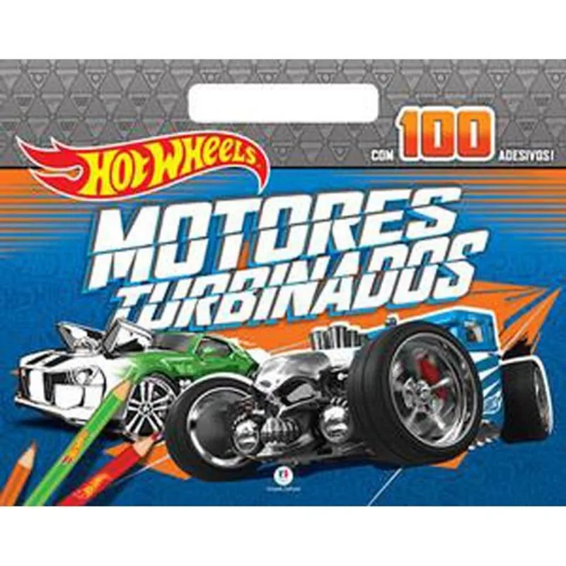 Livro Hot Wheels Motores Turbinados Ciranda Cultural (MP)