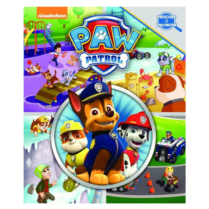 Livro Infantil - Patrulha Canina - Procure e Encontre - Nickelodeon - Ciranda Cultural